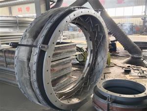 可澆筑非金屬膨脹節-高溫靶釘非金屬補償器-高溫耐磨柔性軟連接